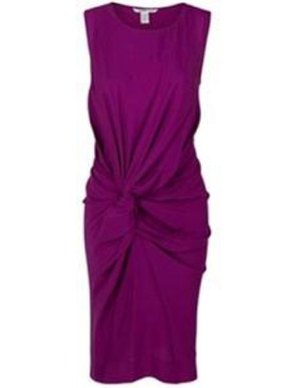 EUC Diane von Furstenberg 100% silk dress Size 10 VIOLET PURPLE